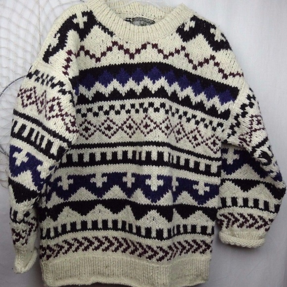 Rey Wear Hand Made 0 Wool Sweater Heavy 
